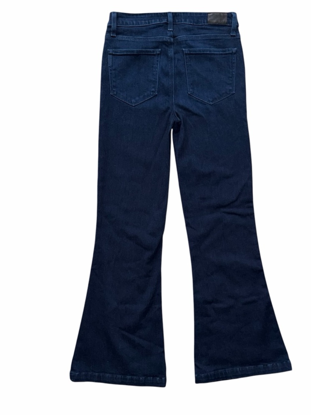 Paige Genevieve High Rise Flare Jeans Novela Dark Wash Women’s Size 29 - Picture 6 of 7